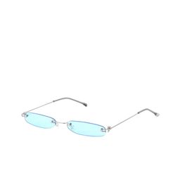 SALTY Women Blue Lens & Silver-Toned Rectangle Sunglasses with-image-57