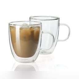 Baskety Transparent Solid Glass Glossy Mugs Set of Cups and Mugs-10