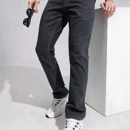 WROGN Men Straight Fit Stretchable Jeans-image-72