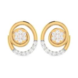 PC Jeweller Alphonsus 22 kt Gold Earrings-image-51