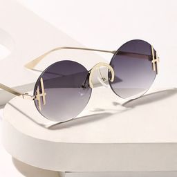 French Accent Men Round Sunglasses with Polarised Lens-15