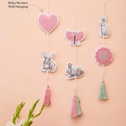 Mi Arcus Nursery Bunny Wall Hangings Pack of 3 - Multicolour-23
