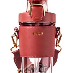 YAMAMA Unique Design Fquan Sipper Bottle BPA Free Dark Pink - 500 ml-image-27
