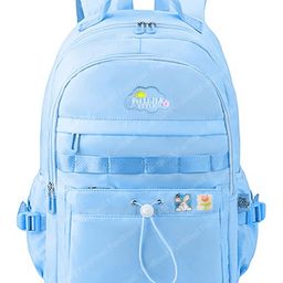 FunBlast Multipurpose Large Capacity School Bag for Kids Blue - Height 46 cm-image-58
