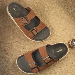 Mast & Harbour Men Comfort Sandals-image-3