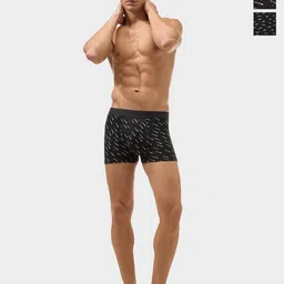 bummer Men Pack Of 3 Printed Mid-Rise Soft Breathable Trunks TRASTRGLEVRO03-picture-5