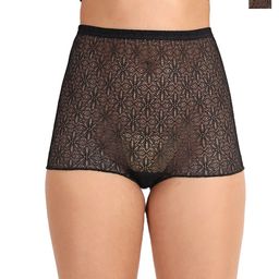 Selfcare Pack of 2 High Waist Net Boyshort Panties- SN3325-33