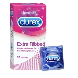 Durex Pack of 10 Extra Ribbed Condoms-14