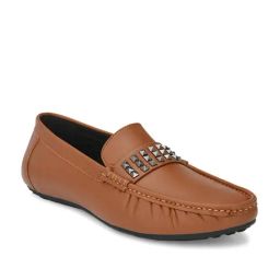 San Frissco Tan Casual Loafers-image-89