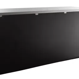 Krome Dispense Solid Under Counter Cooler 3 Door With Side Cooling -Black C2689-18