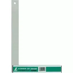 Shinwa Rules Aluminum Try Square Scoya with Stand No Graduation, 68537716-picture-5