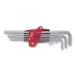 WIHA ALLEN KEY SET, 369 SERIES, 9PC, 07185-32