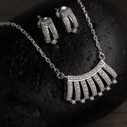 Clara Ayla 92.5 Sterling Silver Pendant Set-image-20