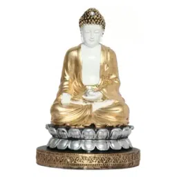 eCraftIndia Handcrafted Meditating Buddha Figurine-48