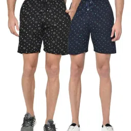 Vimal Jonney Multicolor Printed Shorts - Pack of 2-41