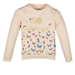 Plum Tree Kids Peach Embellished  Sweatshirt-image-60