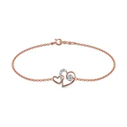 Joyalukkas Pride 18k Rose Gold & Diamond Bracelet for Women-42