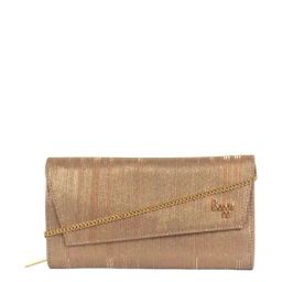 Baggit Golden Textured Wallet for Women-image-25