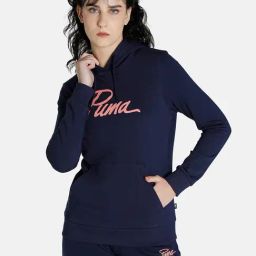 Puma Logo Regular Fit Hoodie-image-56