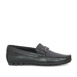 Privo by Inc.5 Men's Black Casual Loafers-image-41