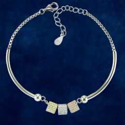 Taraash 92.5 Sterling Silver Bracelet for Women-image-35