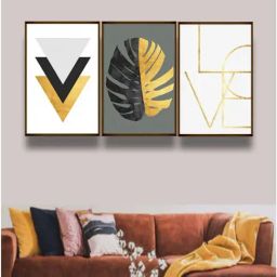 The Art House Abstract Multicolor Canvas Painting-image-87