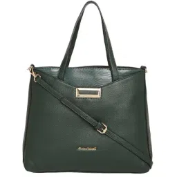 Marina Galanti Green Solid Medium Tote Handbag-picture-17