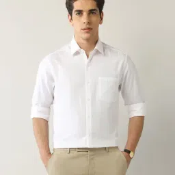 Arrow Pink Slim Fit Stripes Shirt-picture-44