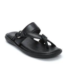 Zoom Shoes Men's Black Toe Ring Sandals-picture-28