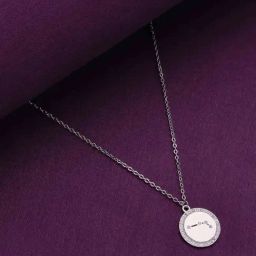 Kai Jewel Sterling Silver Minimalistic Aries Single Zodiac Chain Necklace-image-93