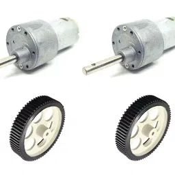 Invento 12v 10 Kg-cm 30 RPM Side Shaft High Torque Geared DC Motor-picture-35