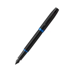 Parker IM PVD Marine Blue Black Fountain Pen (Blue), 8901198613411-image-60