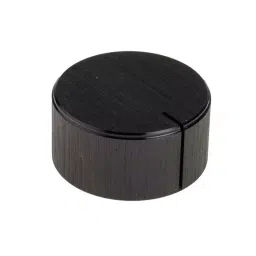 RS PRO 28 mm Black Potentiometer Knob for 6.4 mm Shaft Splined, 498823-image-31