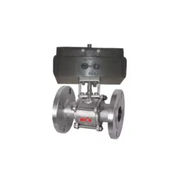 Valson 4 inch, 101.6 mm Ball Valve With Flanged Silver image 1