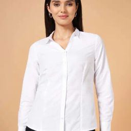 Annabelle By Pantaloons Cloud Dancer Regular Fit Printed Shirt-image-62