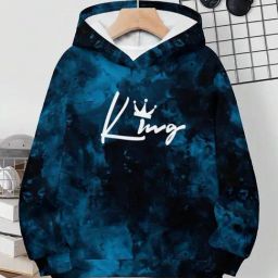 Bolly Lounge Boys Blue Cotton Regular Fit Printed Sweatshirt-image-44