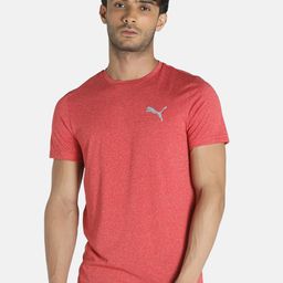 Puma Men Red Teams CR Heather Slim Fit T-Shirt-image-99