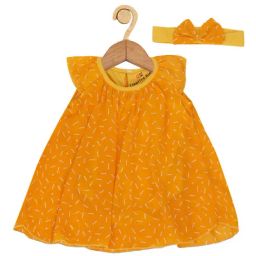 Creative Kid'S Girls Mustard Regular Fit Printed Dress-picture-20