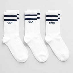 GANT Boys Pack Of 3 Calf Length Sport Socks-image-0