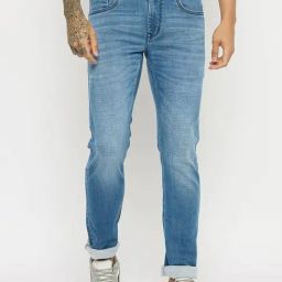 Duke L.Blue Slim Fit Stretchable Jeans-image-14