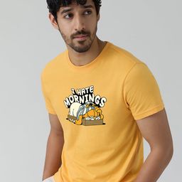 Jack Paris Men Graphic Printed Round Neck Cotton T-shirt-image-42