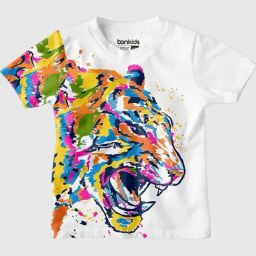 Bonkids Boys White Printed T-Shirt-image-28