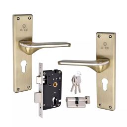 DiSS MH-Nature 2.3 Inch Steel Nickel Finish Door Handle Set-image-42