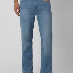 Van Heusen Blue Cotton Slim Fit Jeans-image-98