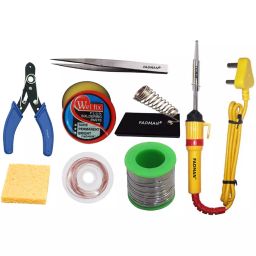 Fadman 8 In 1 Soldering Iron Kit Flat 27 mm Tip Copper, Iron & Nickle 25 W-22