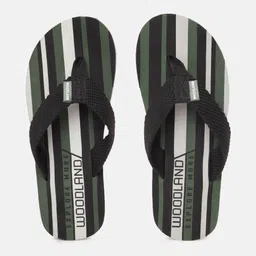 Woodland Men Striped Thong Flip-Flops-40