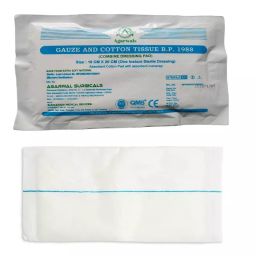 Agarwals Premium Sterile Combine Dressing Surgical Pad 10x20 cm, AS - NTM - 03 (Pack of 10)-47