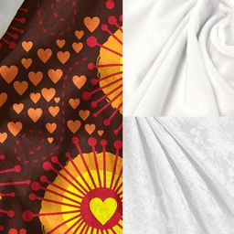 ArtzFolio Brown & Yellow Abstract Printed Table Runner image 5