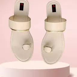 SG STAR Women Colourblocked Ethnic One Toe Flats-image-89
