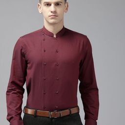 Blackberrys Men India Slim Fit Pure Cotton Shirt-image-66
